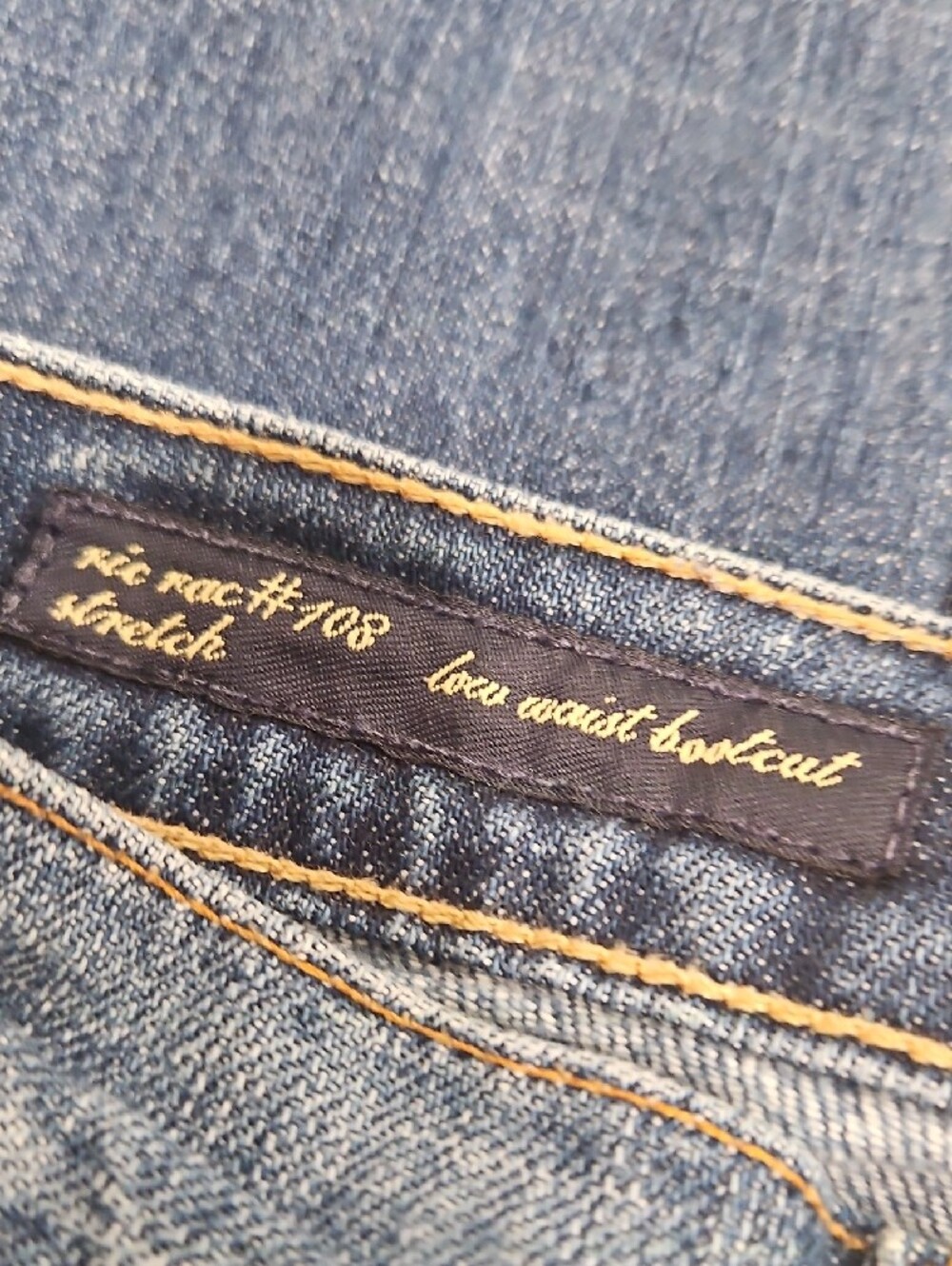 Citizens Of Humanity Women's Blue Washed Jeans. Size 28 Inseam 29.5" Rise 7.5" - Picture 9 of 11